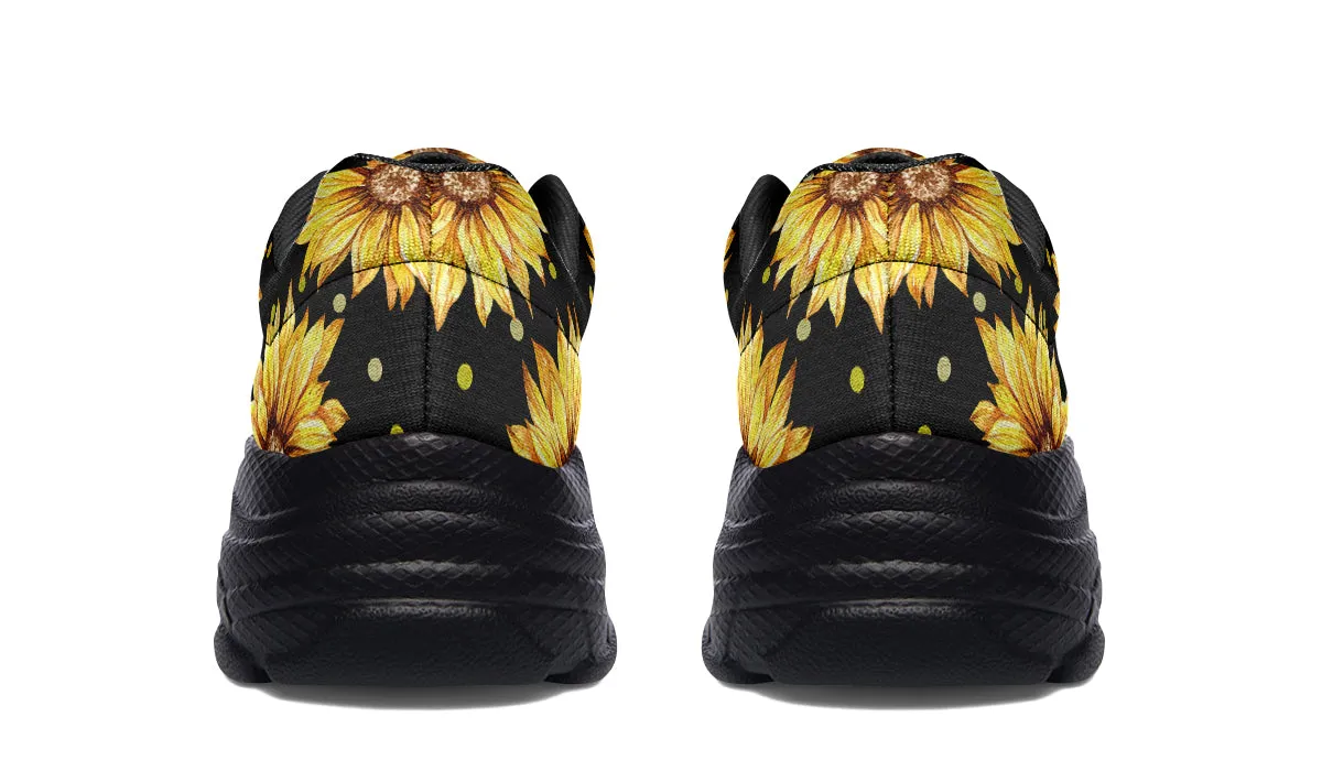 Sunflowers Chunky Sneakers