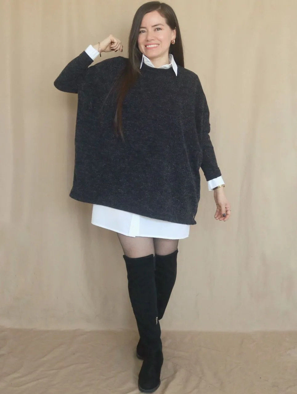 SWEATER PONCHO