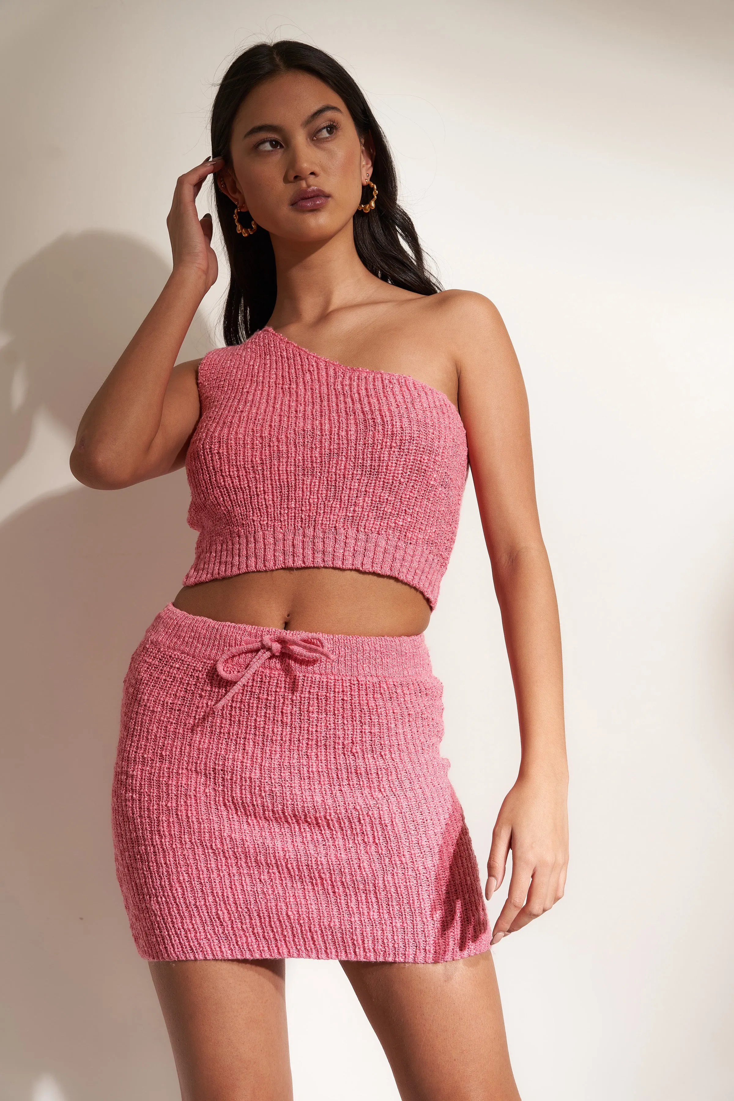 Tala Mini Skirt - Flamingo