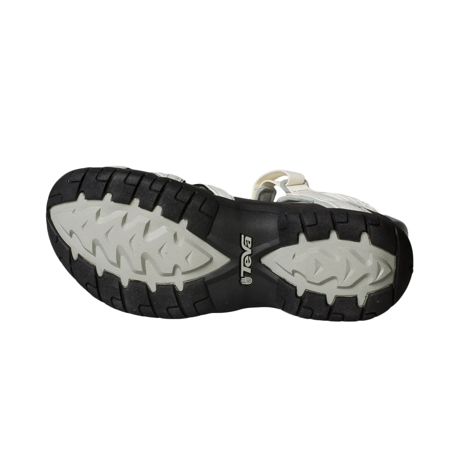 Teva Tirra White Black Sandals - Women's