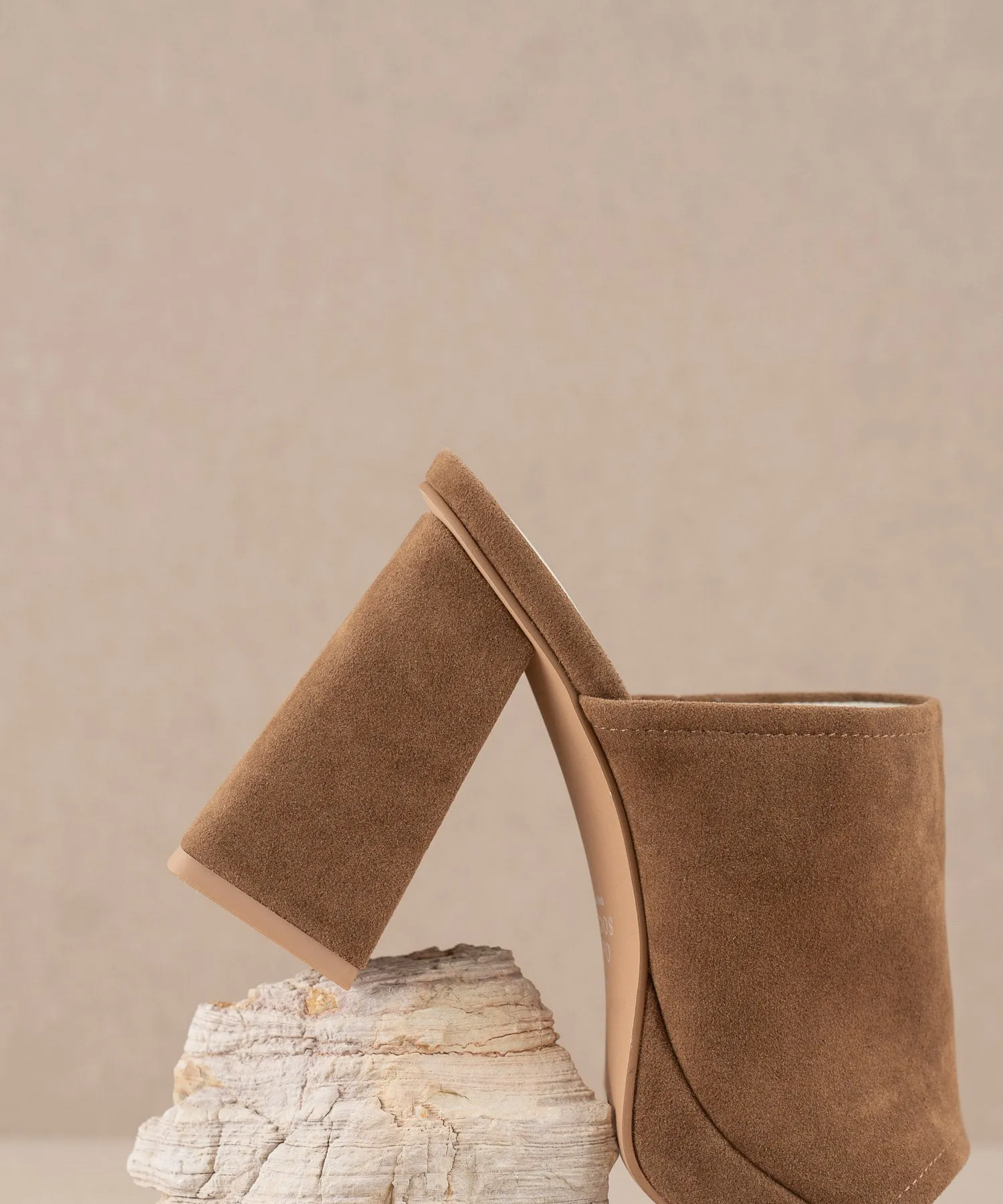 The Vivienne Brown | Slip On Platform heel