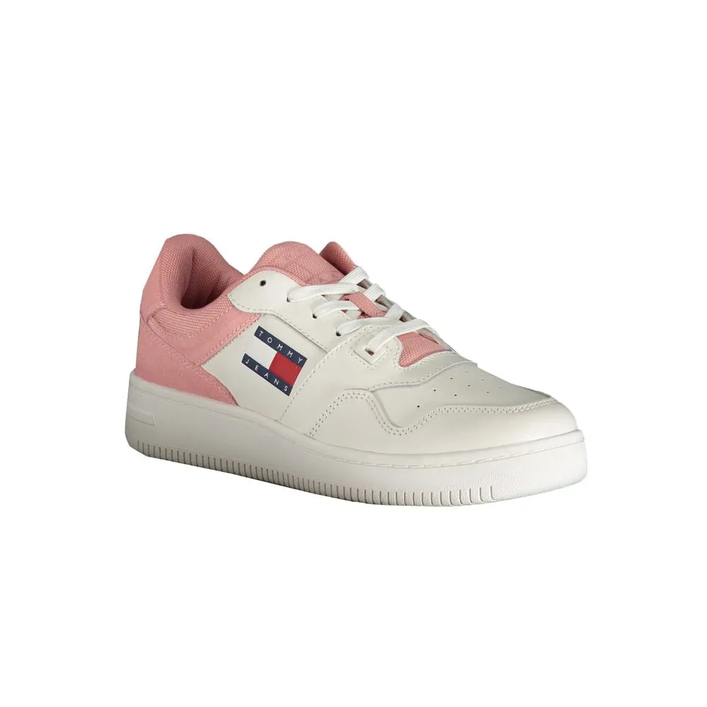 Tommy Hilfiger Pink Polyester Sneaker