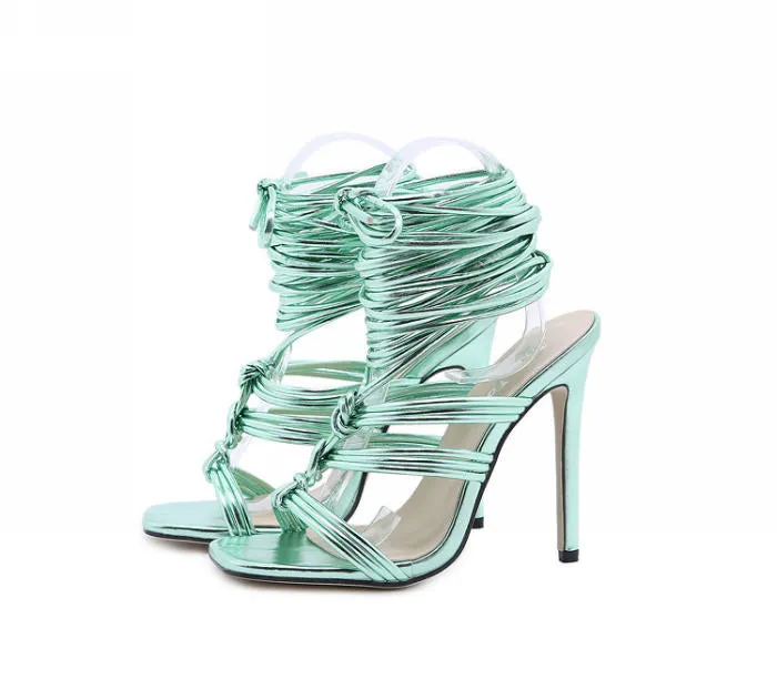 Twista Lace Up Heels