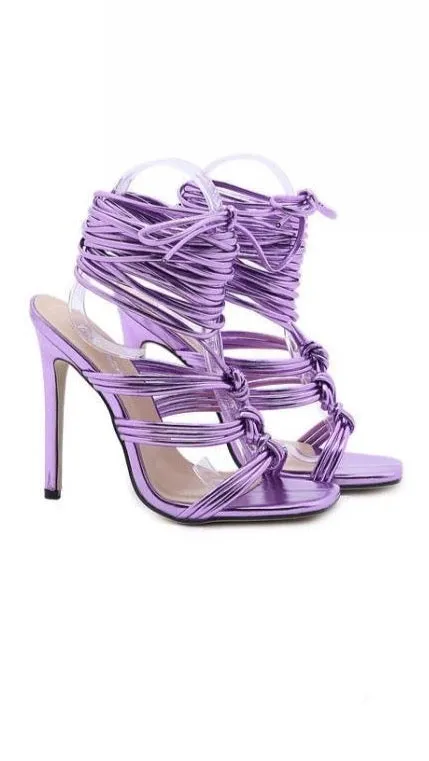 Twista Lace Up Heels