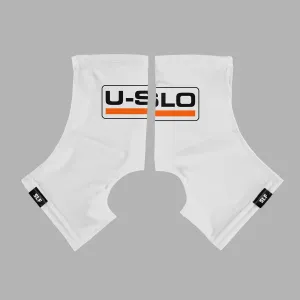 U-SLO White Spats / Cleat Covers