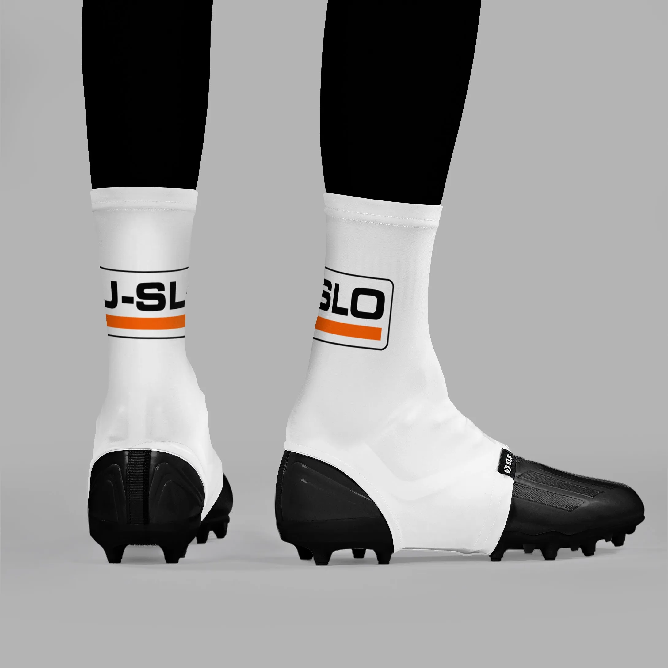 U-SLO White Spats / Cleat Covers