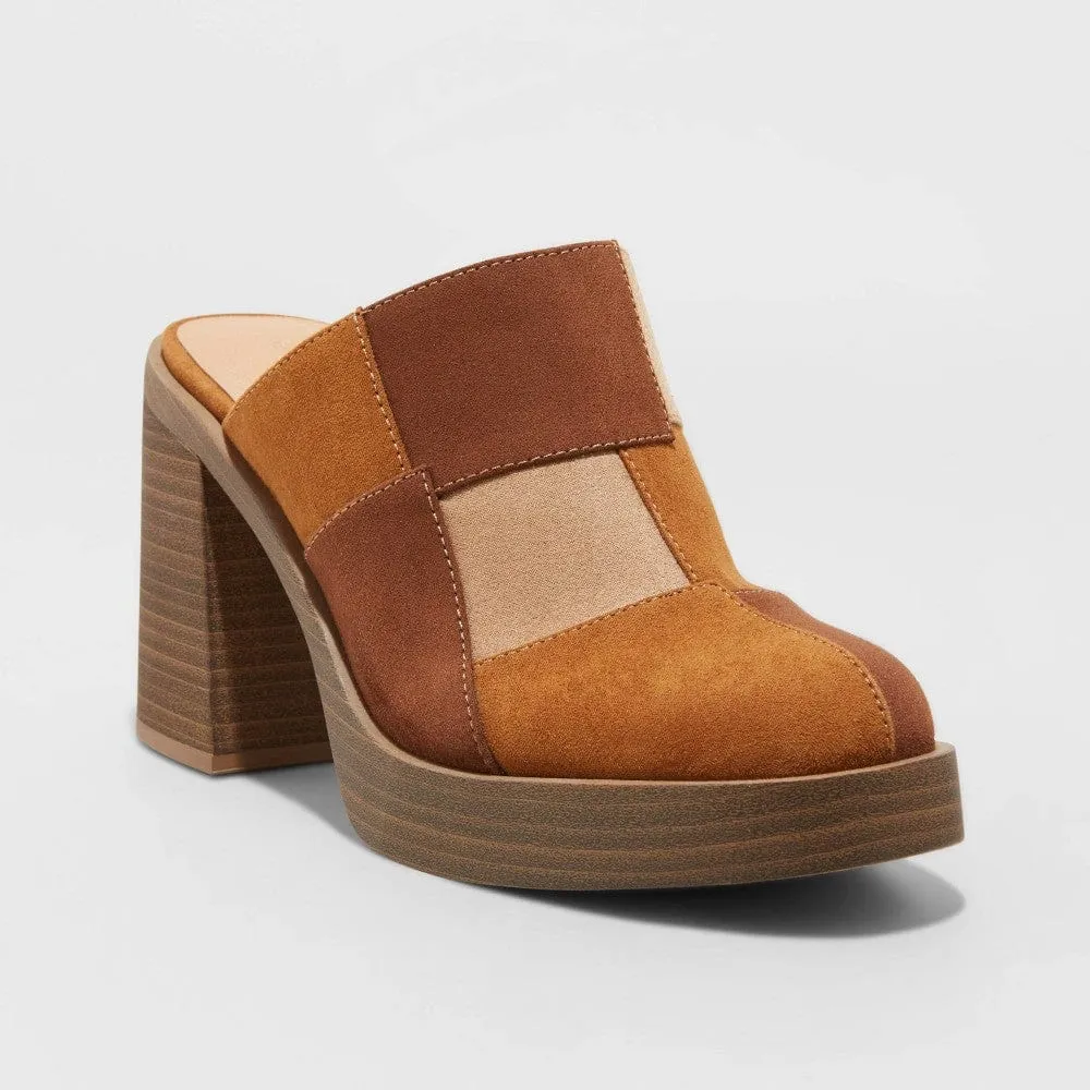 UNIVERSAL THREAD - Tess Platform Mule Heels