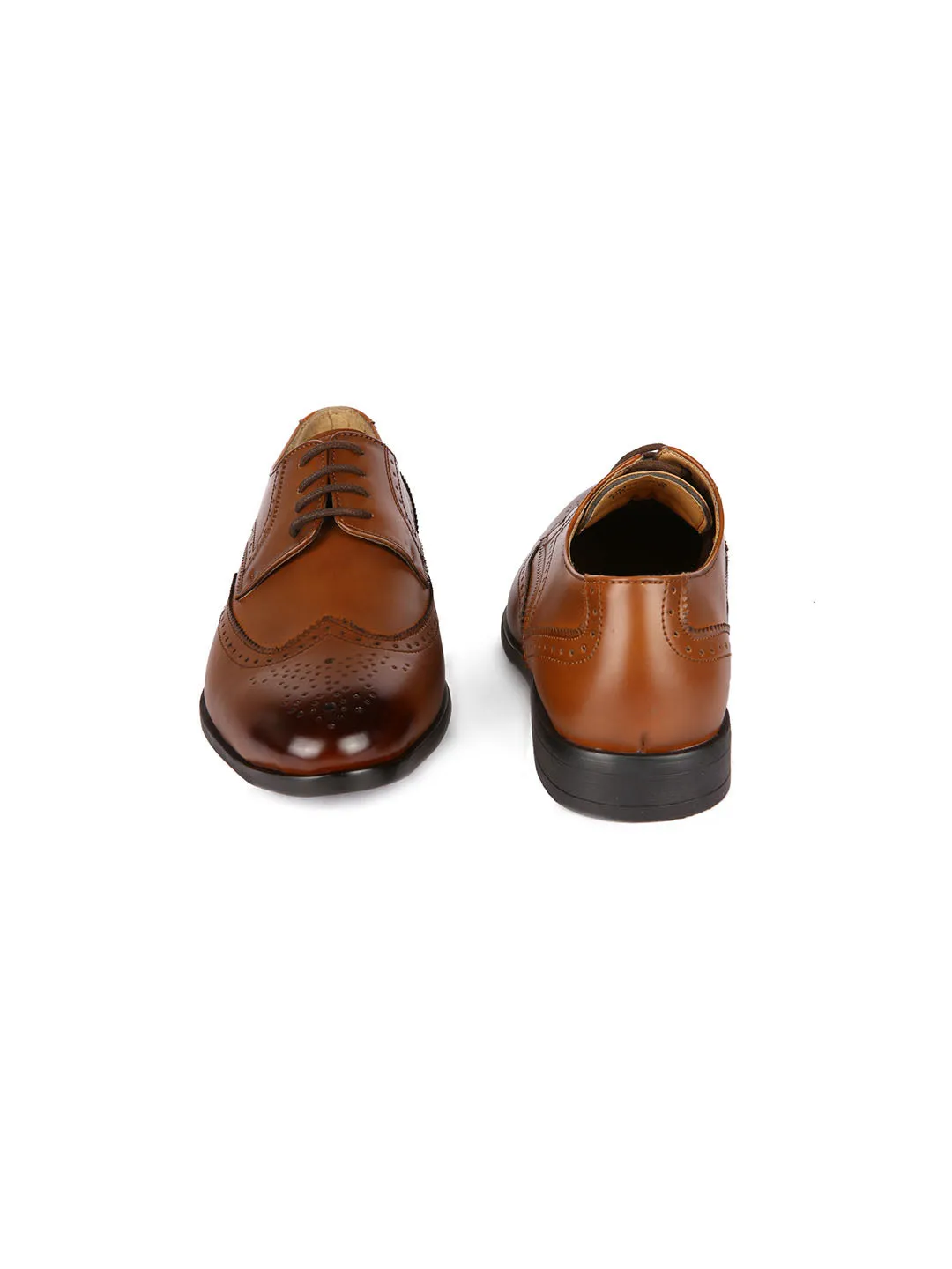 Uptown Tan Brogues