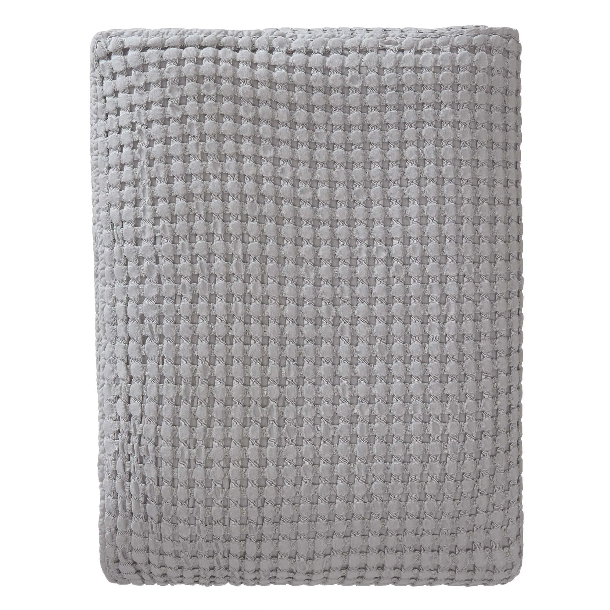 Veiros Cotton Bedspread [Light grey]