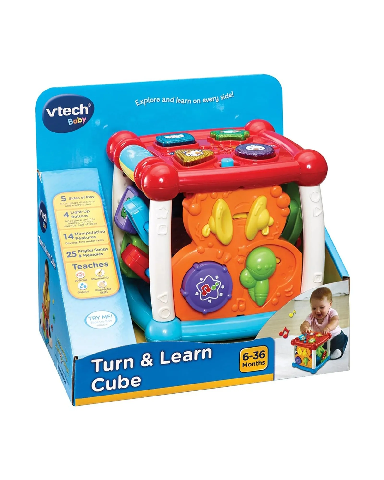 VTech Baby Turn & Learn Cube