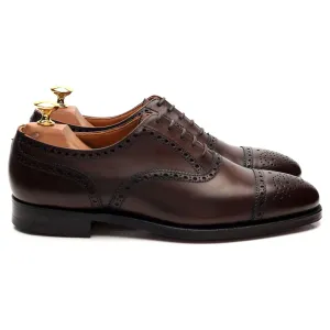 'Westfield' Dark Brown Leather Oxford Brogue UK 6.5 E