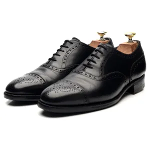 Wildsmith Black Leather Oxford Brogues UK 8 D