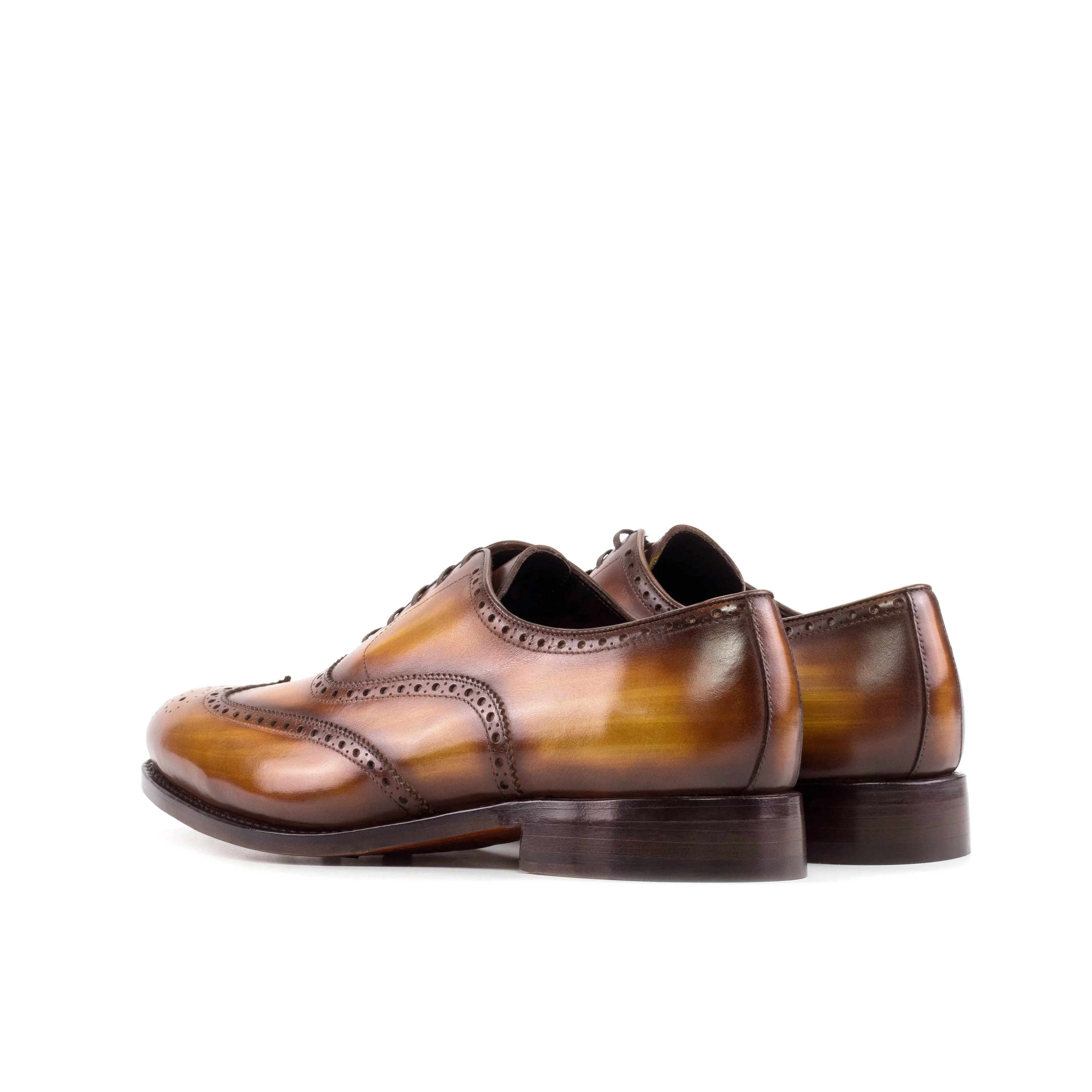 WINGTIPS COGNAC PATINA (TRADITIONAL-Z1)