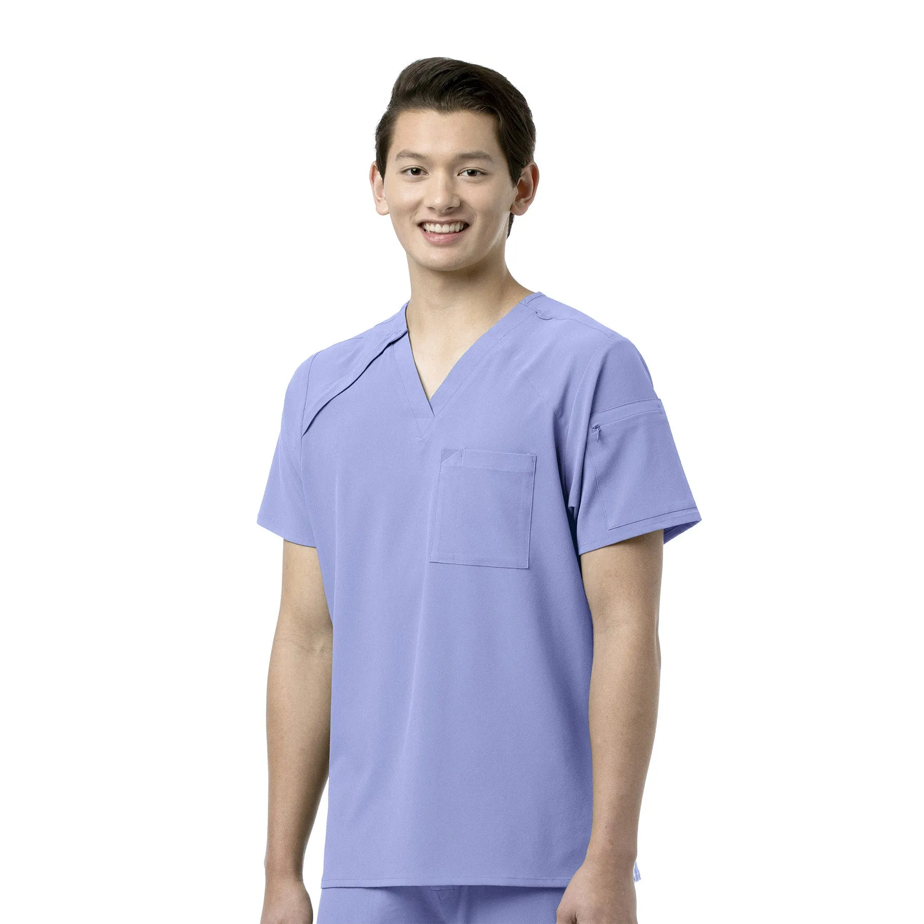 Wink RENEW Men's EZ Zip Scrub Top 6034