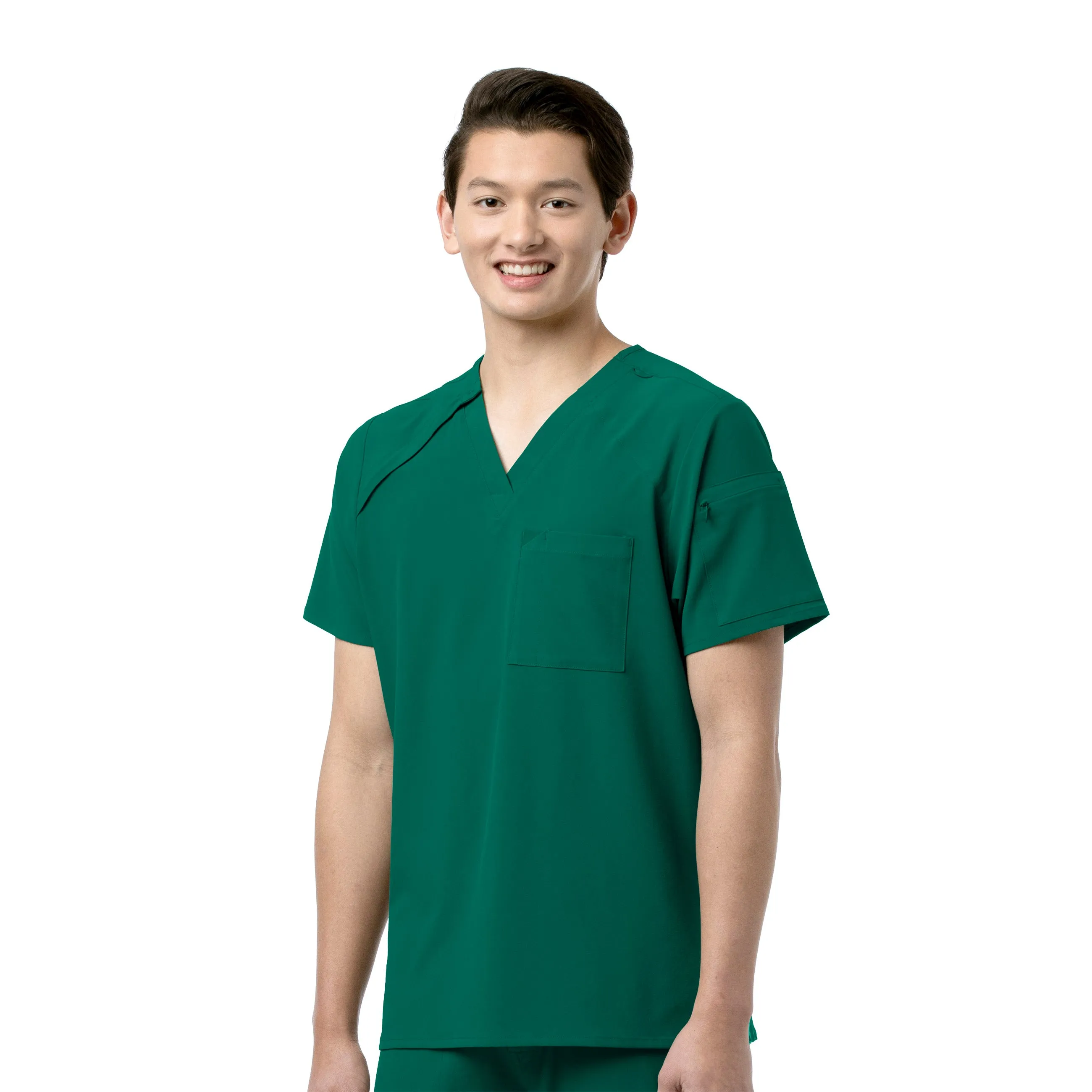 Wink RENEW Men's EZ Zip Scrub Top 6034