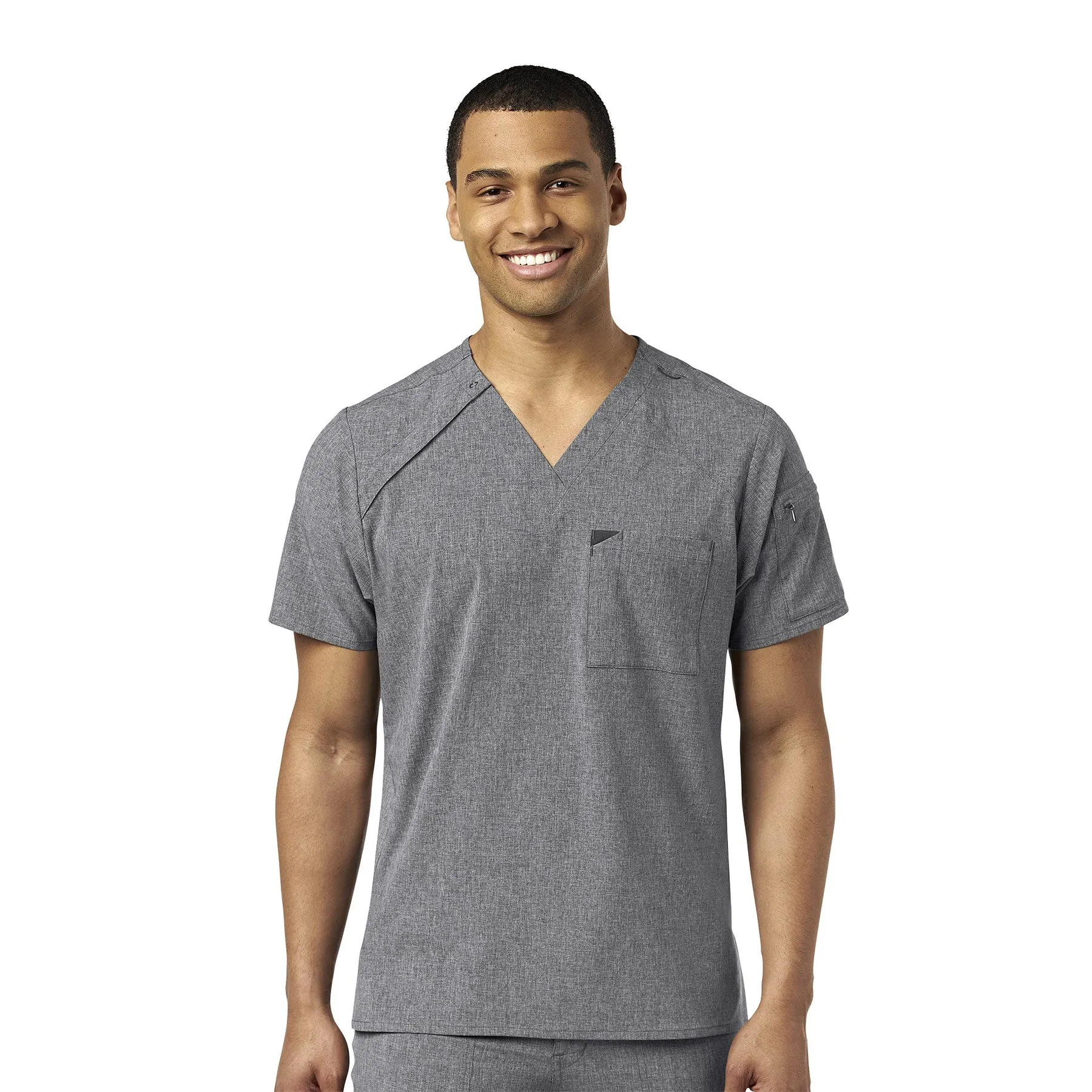 Wink RENEW Men's EZ Zip Scrub Top 6034