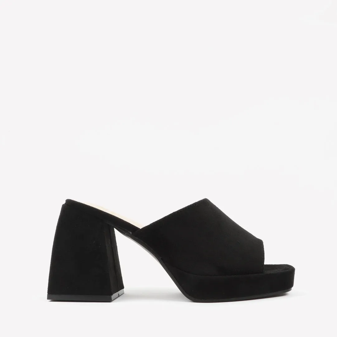 Women Mid Heel Mule