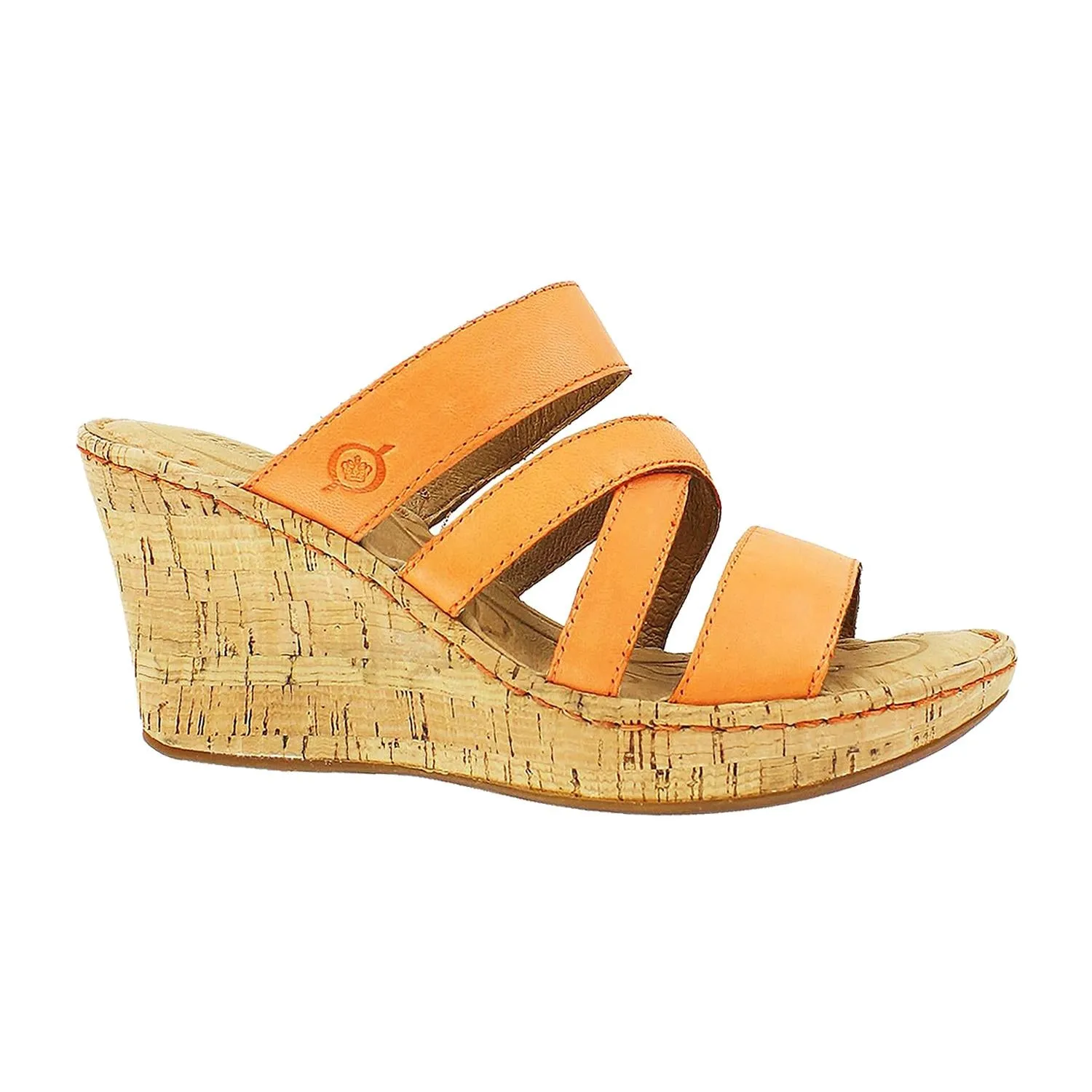 Women's Born Zemora Orange Leather