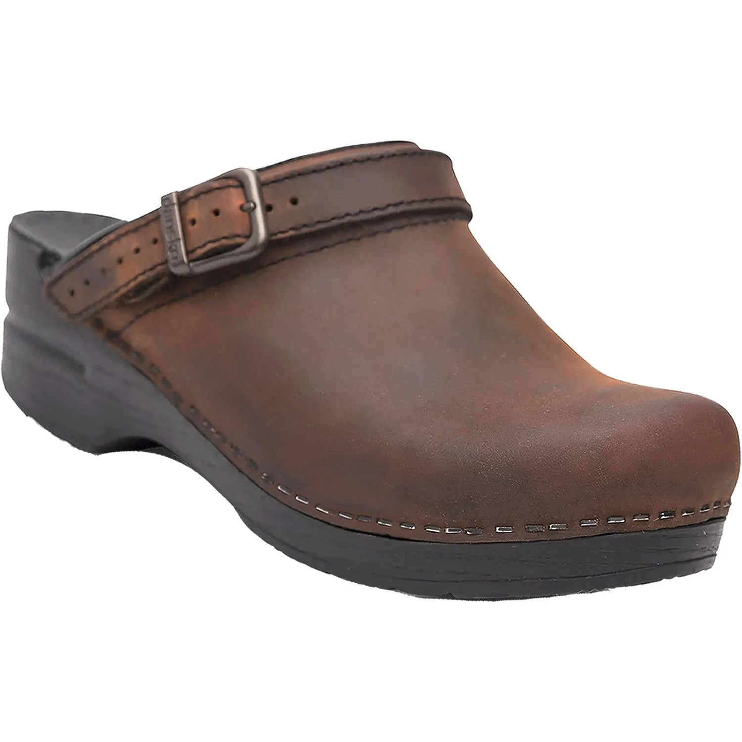 Women's Dansko Ingrid Antique Brown Oiled Leather