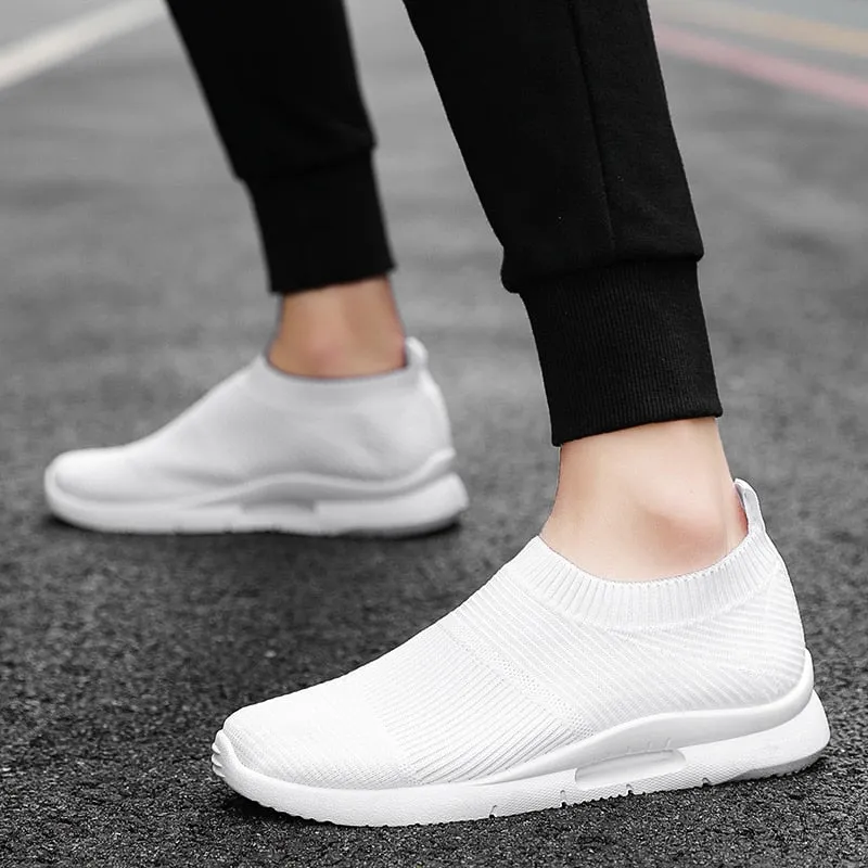 Women's Light Running Shoes Jogging Shoes Breathable Women's Sneakers Slip On Loafer Shoe Momen's Casual Shoes Unisex Sock Shoes