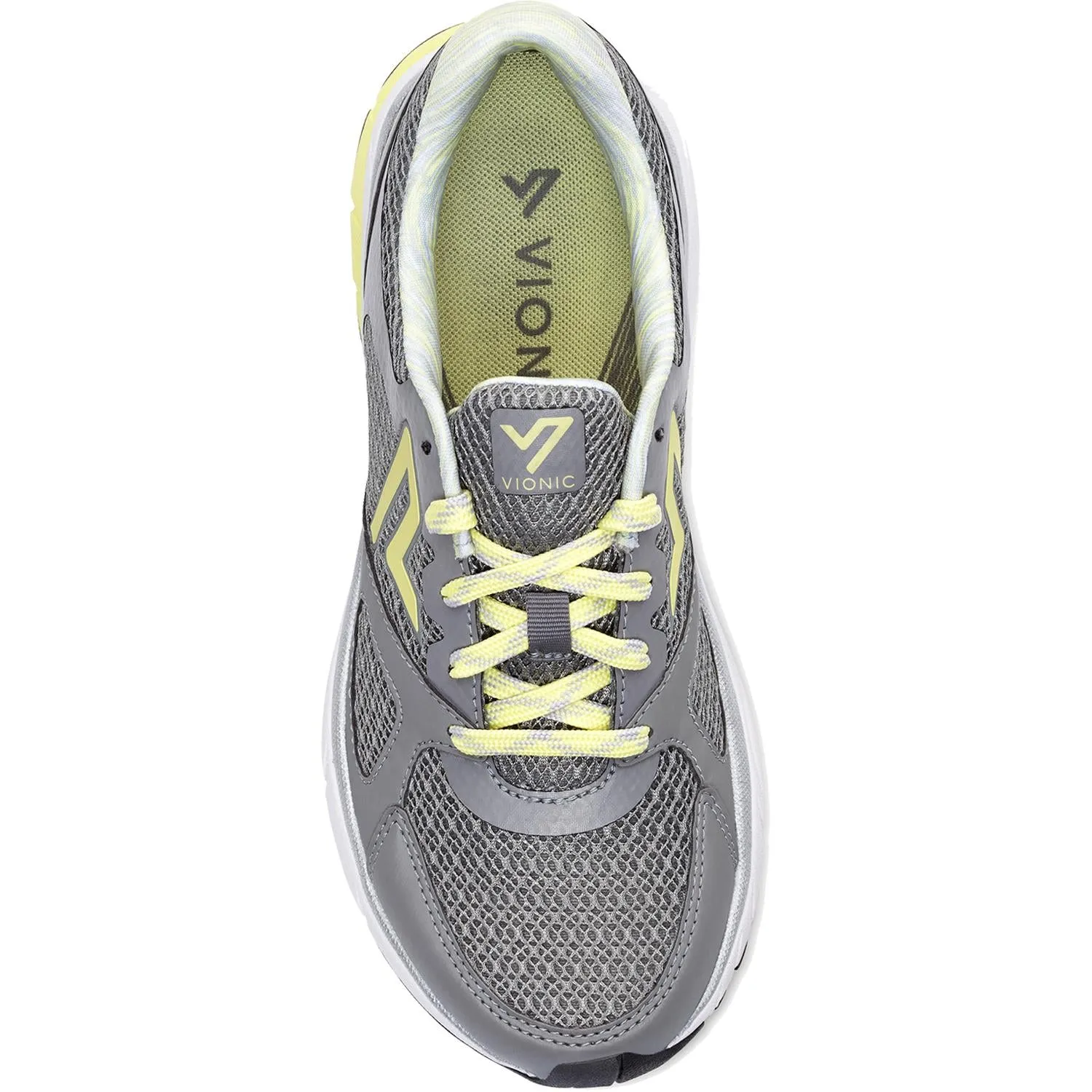 Women's Vionic Satima Grey/Yellow Synthetic